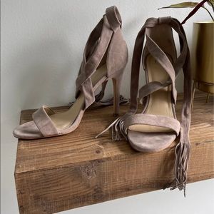 Marc Fisher strap heel sandals